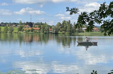 weissensee Boot fahren