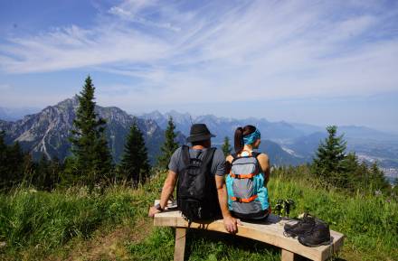 Wandern Pause Panorama