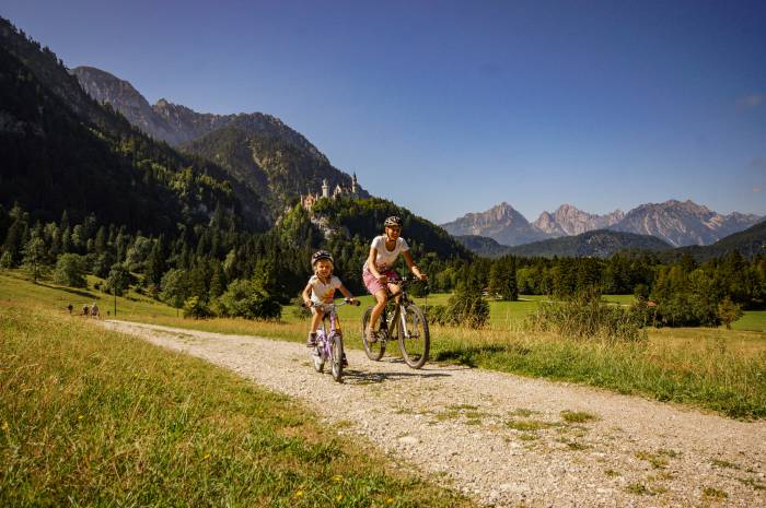 Rad fahren Allgäu